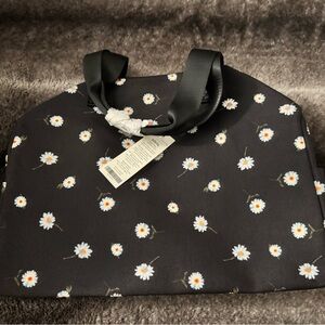 Alice+Olivia Floral Black Tote/Work/Gym Bag NWT